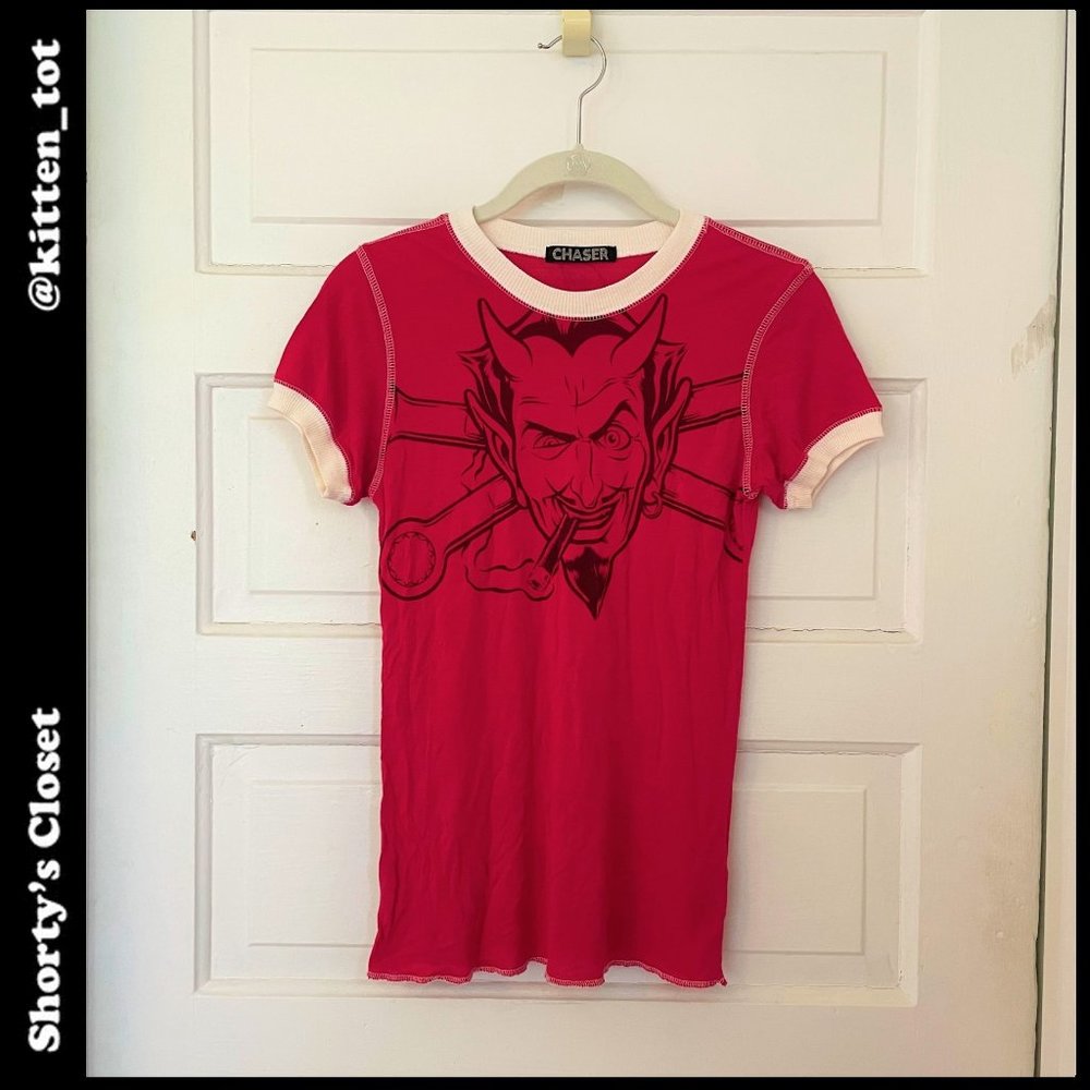 🚫SOLD🚫 RARE! Kustom Culture ringer tee